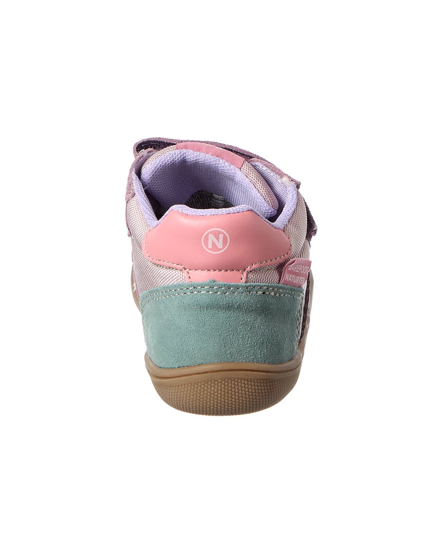 Naturino Barefoot Ondy Leather, Suede & Canvas Sneaker