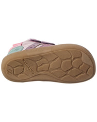 Naturino Barefoot Ondy Leather, Suede & Canvas Sneaker