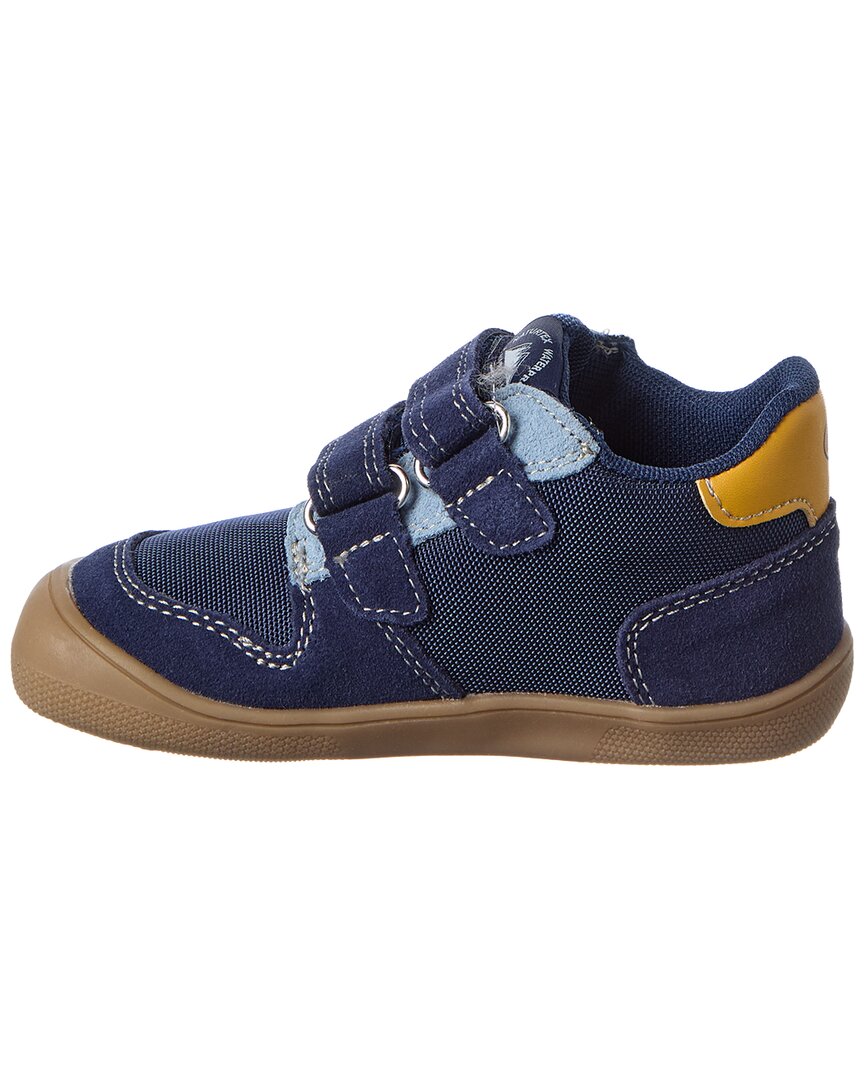 Naturino Naturino Barefoot Ondy Leather, Suede & Canvas Sneaker