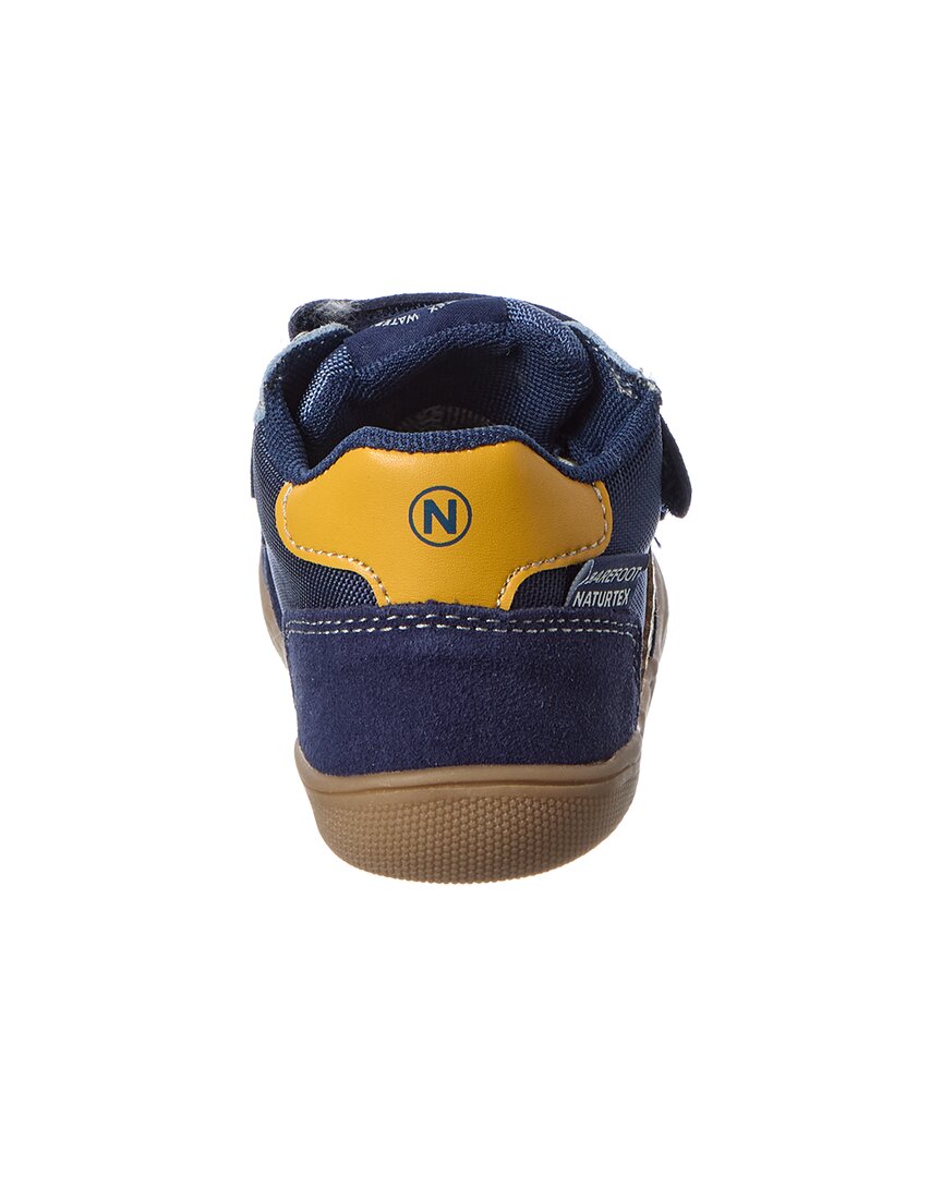 Naturino Naturino Barefoot Ondy Leather, Suede & Canvas Sneaker