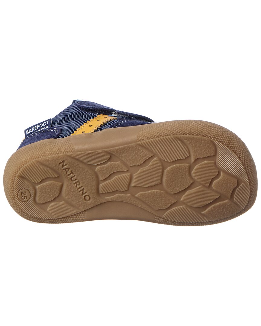 Naturino Naturino Barefoot Ondy Leather, Suede & Canvas Sneaker