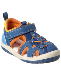 Naturino Rekin Leather & Canvas Sandal