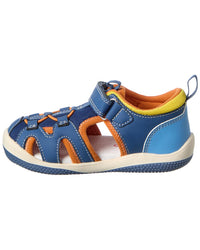 Naturino Rekin Leather & Canvas Sandal