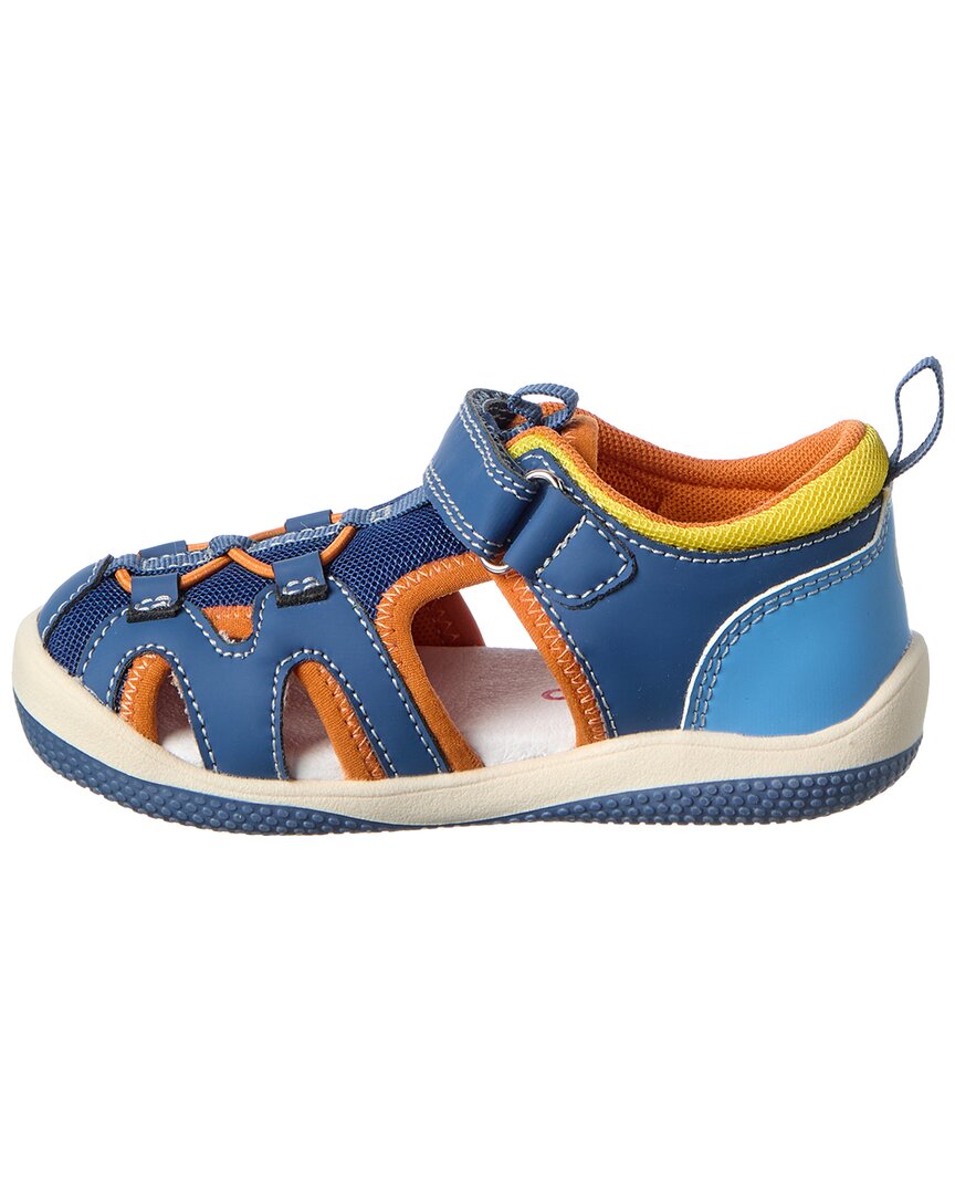 Naturino Rekin Leather & Canvas Sandal