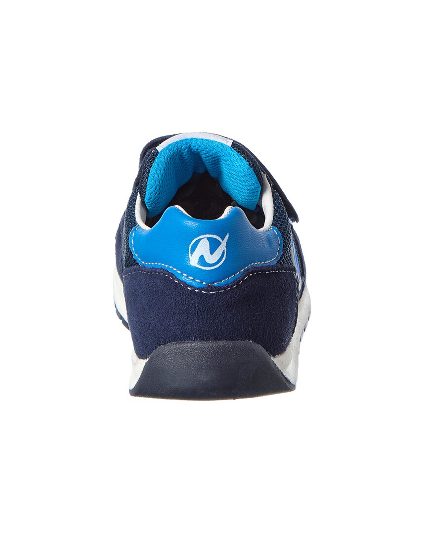 Naturino Naturino Sammy 3 Leather, Suede & Canvas Sneaker