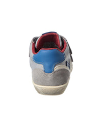 Naturino Kevis High Top Leather, Suede & Canvas Sneaker