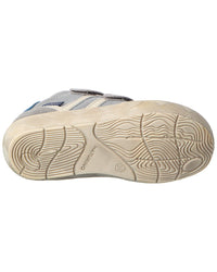 Naturino Kevis High Top Leather, Suede & Canvas Sneaker