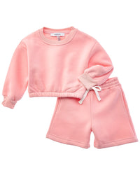 MARION Marion 2Pc Top & Short Jog Set