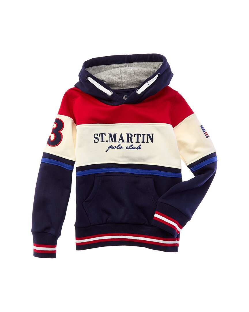 Polo Club St. Martin Polo Club St. Martin Felpa Con Fasce Colorate Hoodie