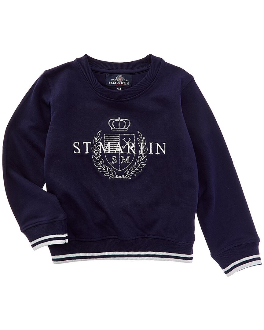 Polo Club St. Martin Polo Club St. Martin Felpa Girocollo Con Ricamo Lo T-Shirt