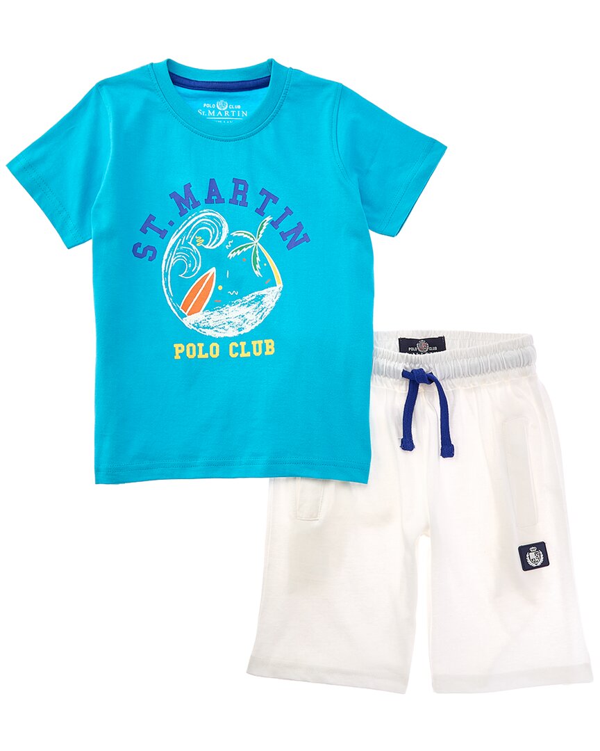 Polo Club St. Martin Polo Club St. Martin 2Pc Jersey T-Shirt & Bermuda Short Set