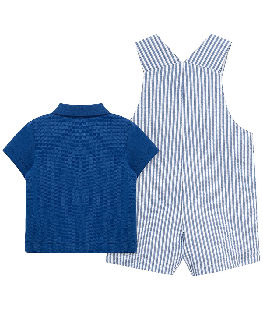 Little Me Baseball Shortall Set