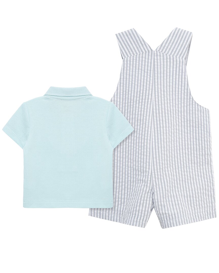 Little Me Whales Shortall Set