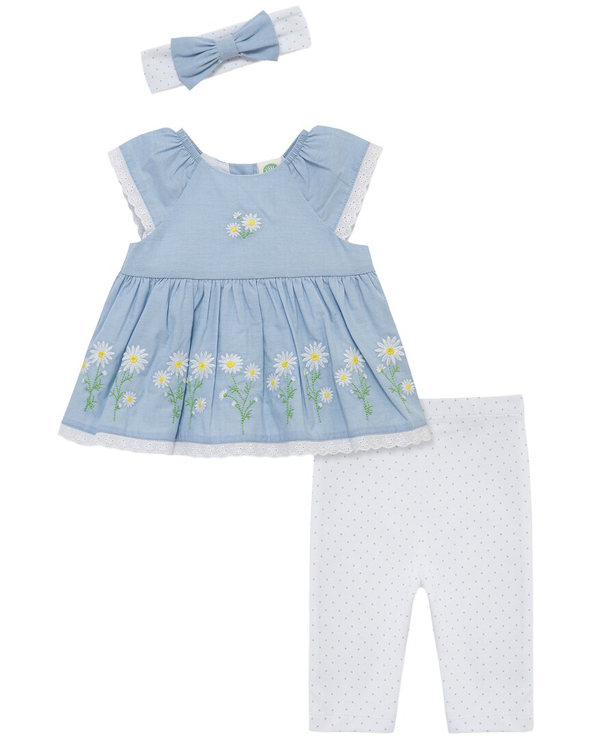 Little Me Daisy Border Set Headband