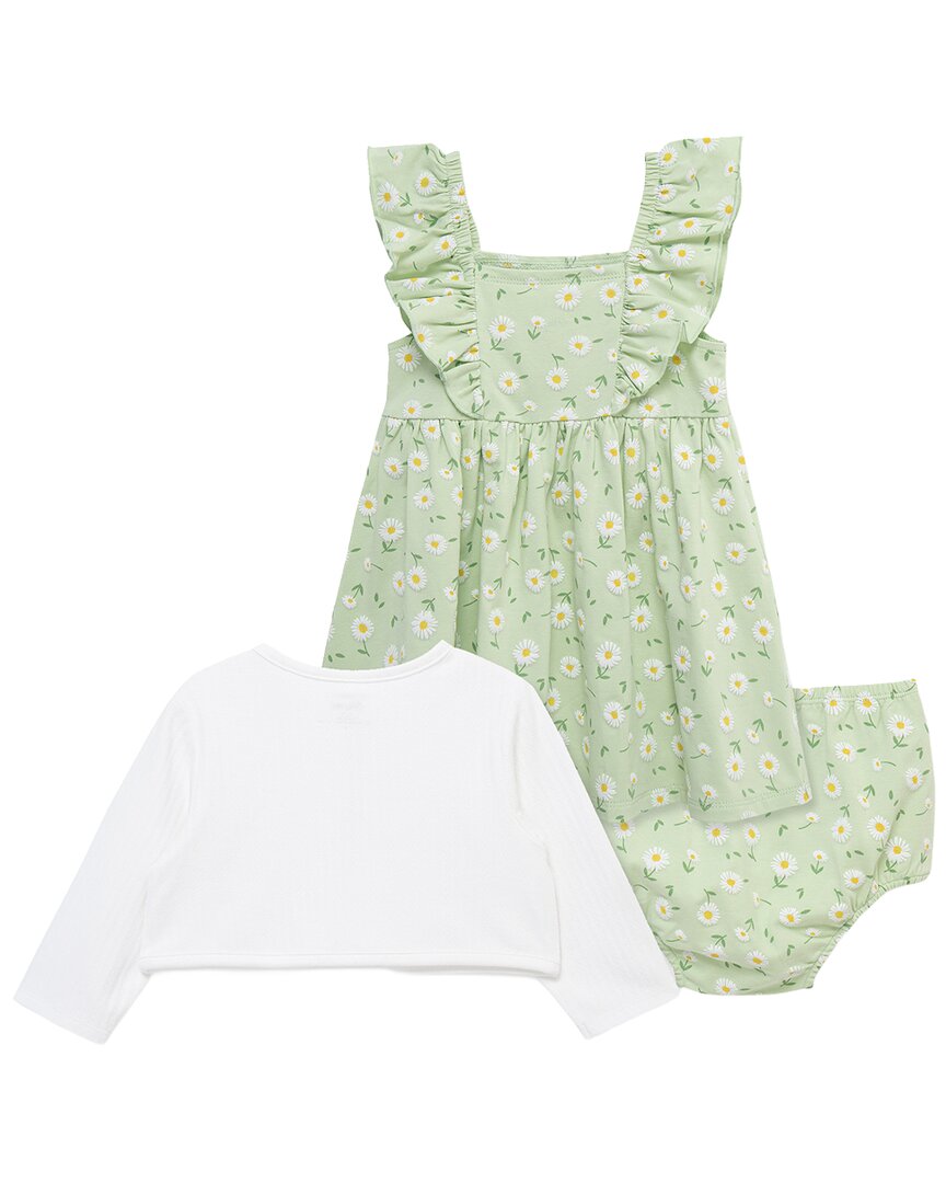 Little Me Daisy Knit Dress Set