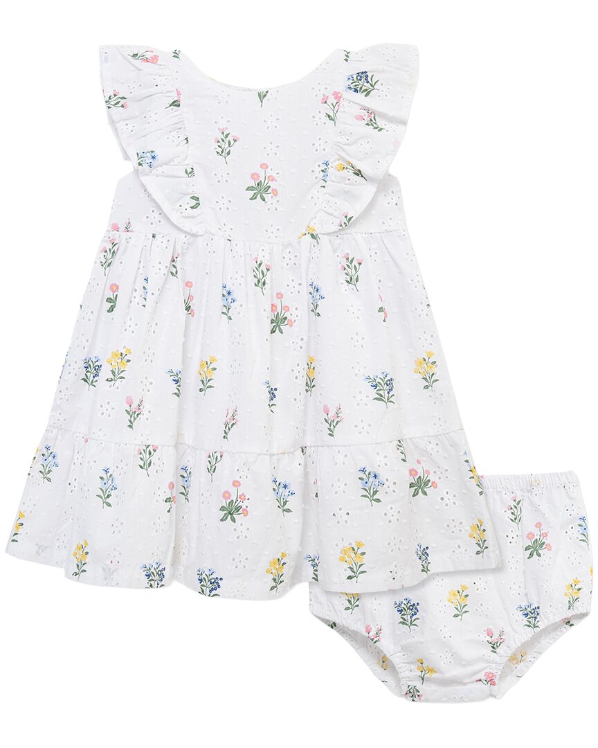 Little Me Eyelet Garden Sundress Panty