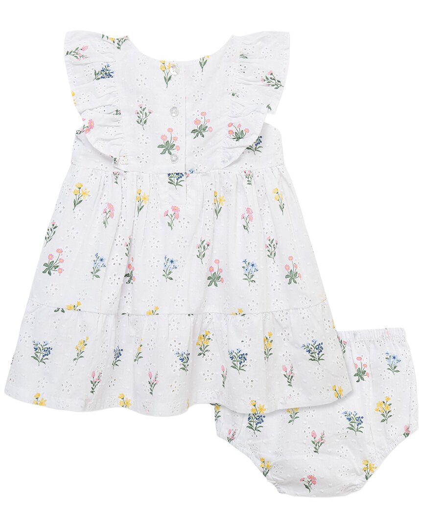 Little Me Eyelet Garden Sundress Panty