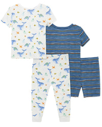 Little Me 4Pc Ocean 4Pc Pj