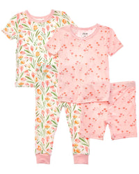 Little Me 4Pc Tulip 4Pc Pj