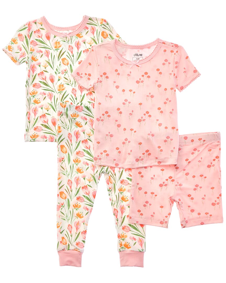 Little Me 4Pc Tulip 4Pc Pj