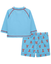 Little Me Lobster Rashguard Set