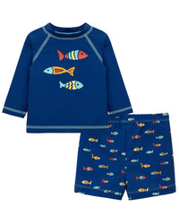 Little Me Fish Rashguard Set