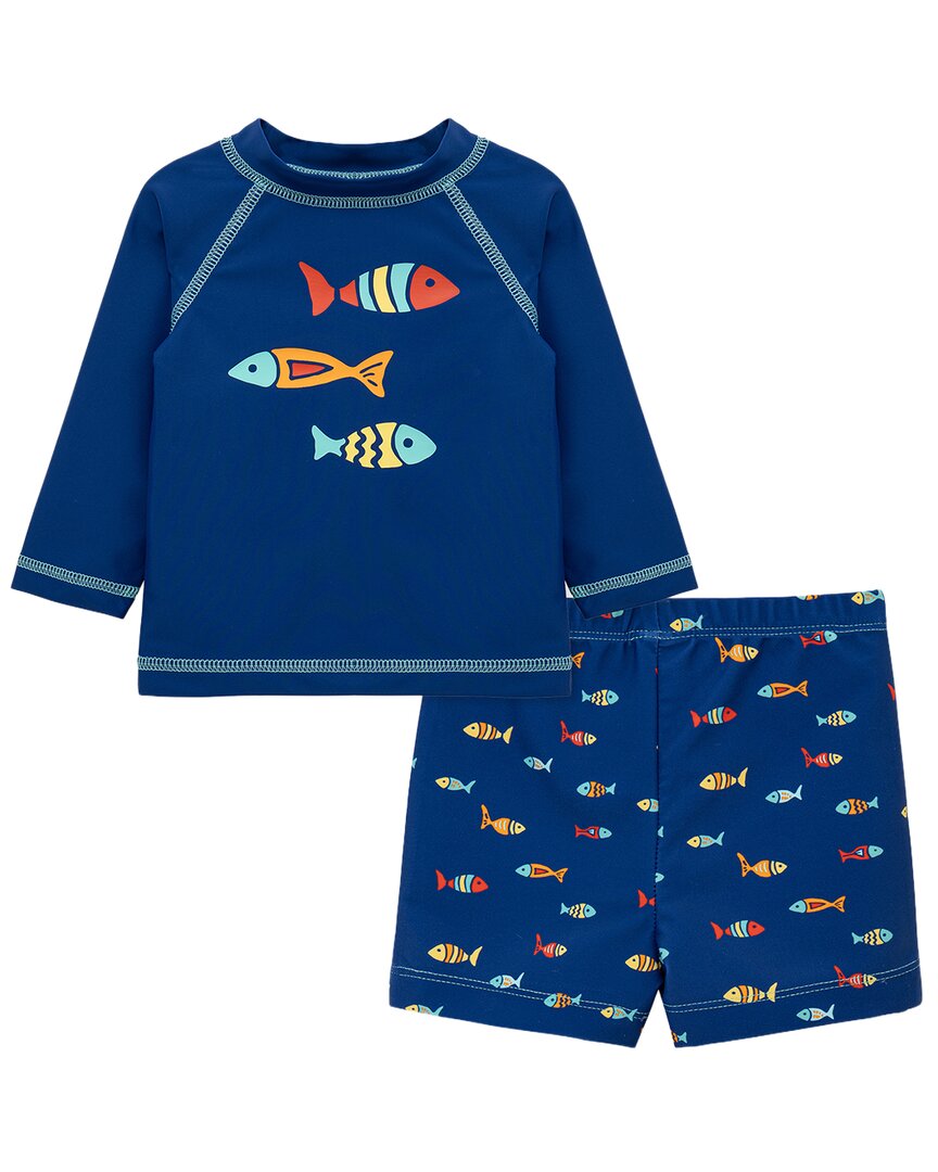 Little Me Fish Rashguard Set