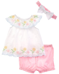 Little Me Multi Eyelet Sunsuit Headband