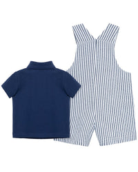 Little Me Lobster Shortall Set