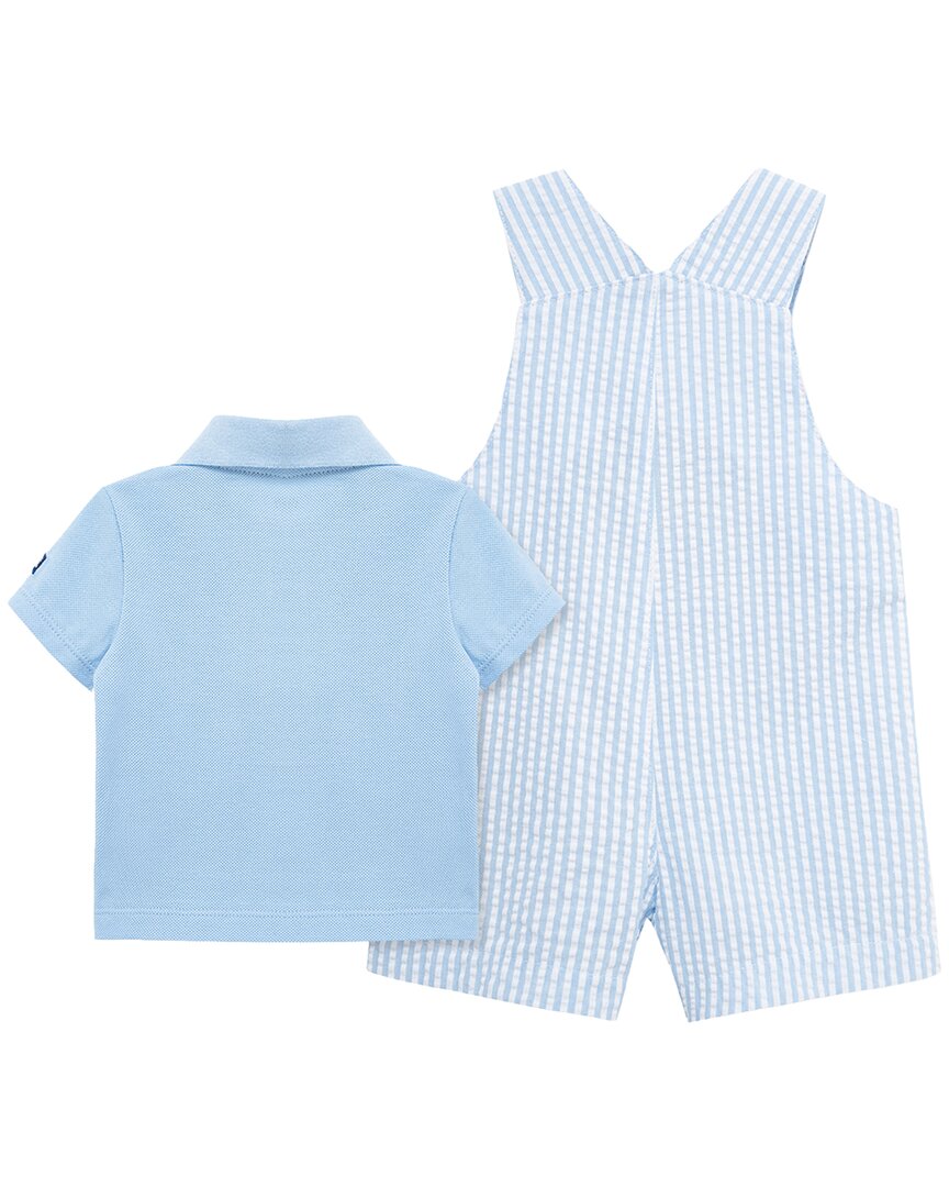 Little Me Sailboat Shortall Set