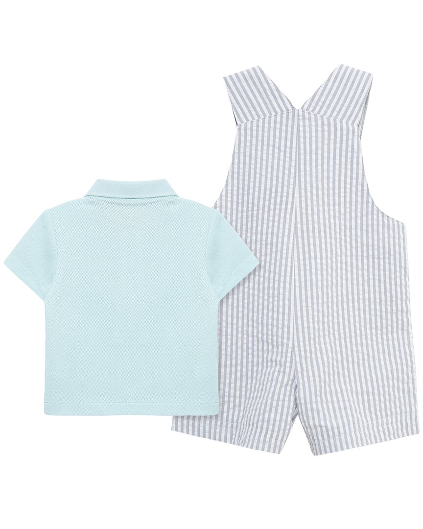 Little Me Whales Shortall Set