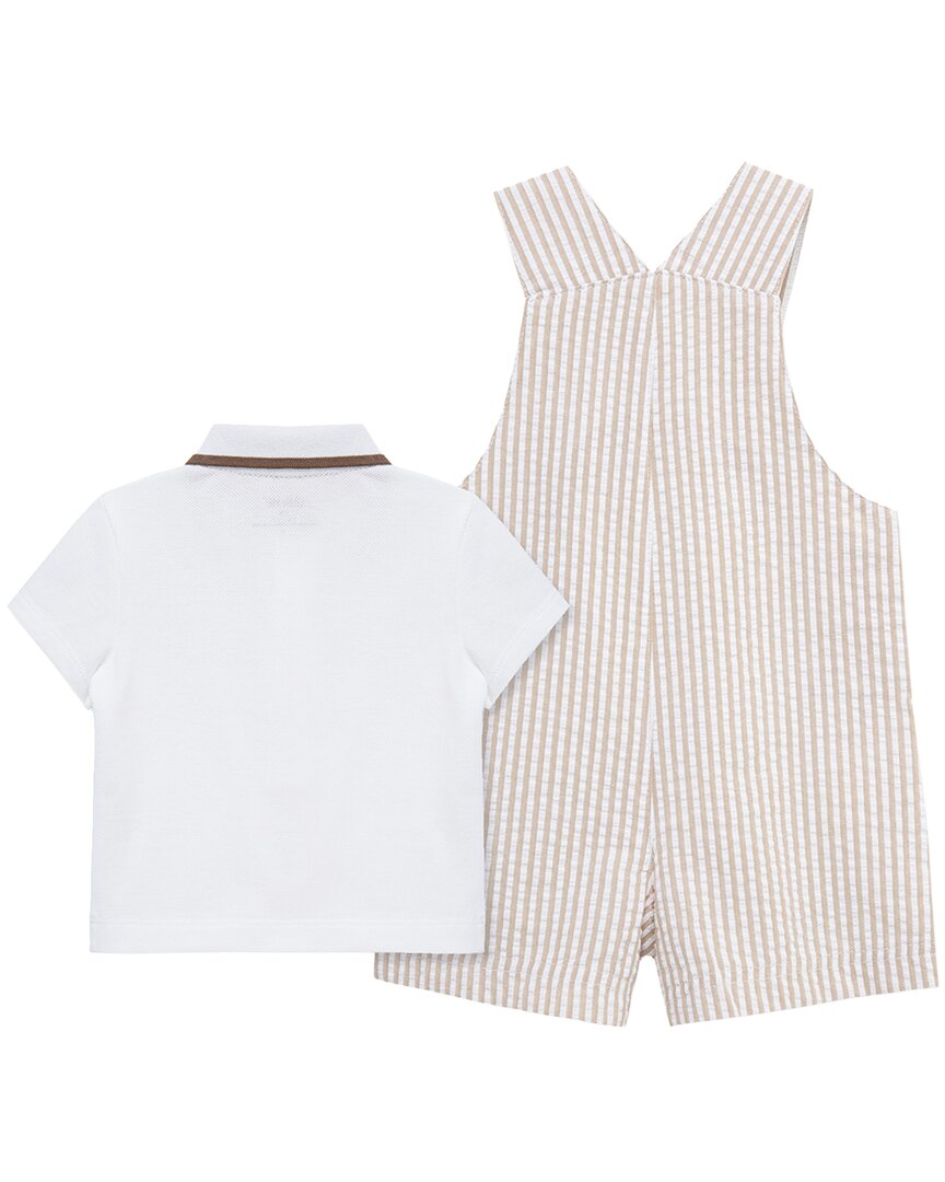 Little Me Puppies Shortall Set
