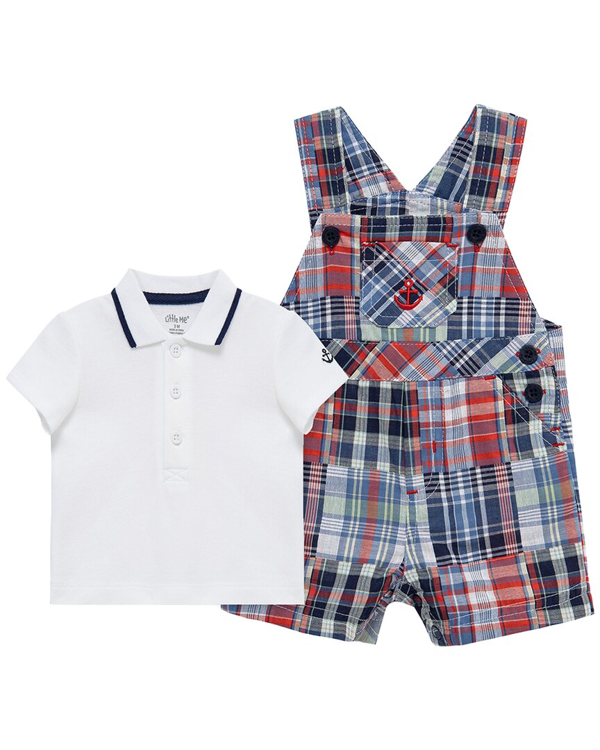 Little Me Patchwork Shotall Set