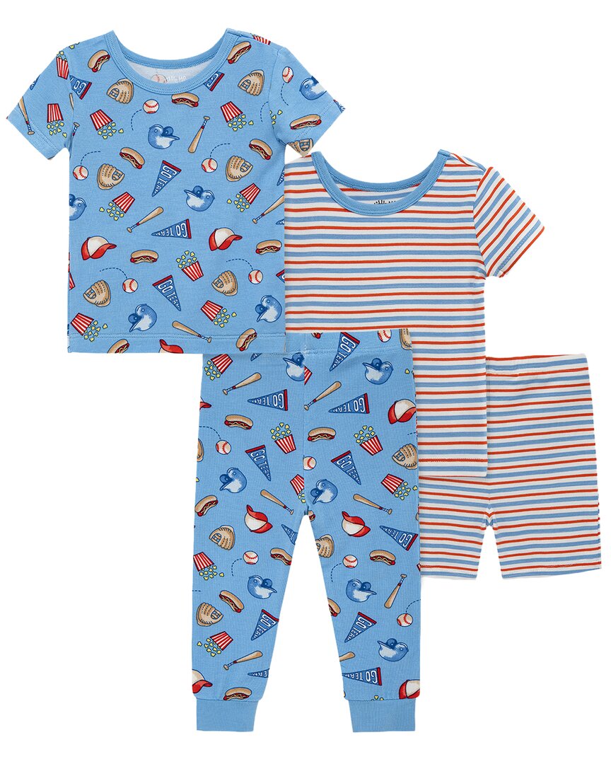Little Me 4Pc Baseball 4Pc Pj
