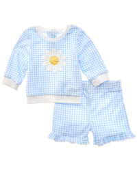 Little Me Little Me 2Pc Daisy Active Set