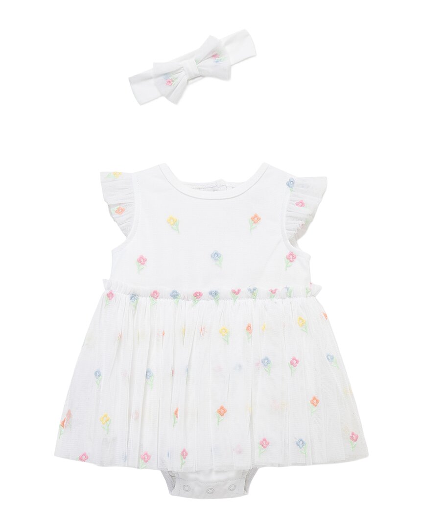 Little Me Sweet Floral Popover Headband
