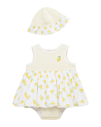 Little Me Lemons Popover Hat