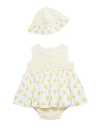 Little Me Lemons Popover Hat