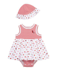 Little Me Ladybugs Popover Hat