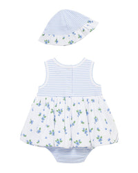 Little Me Blueberries Popover Hat