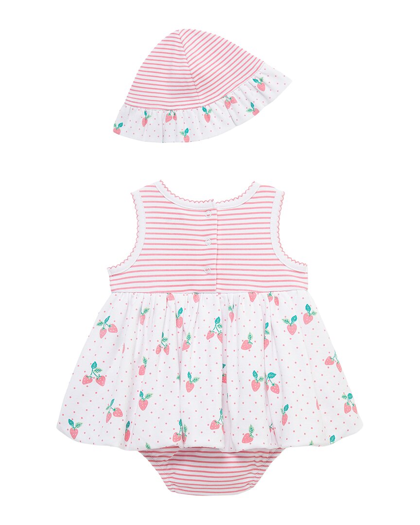 Little Me Strawberries Popover Hat