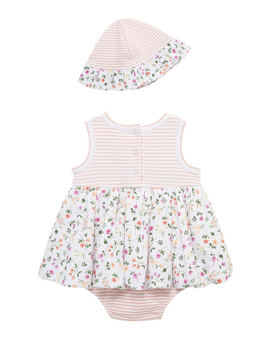 Little Me Floral Popover Hat