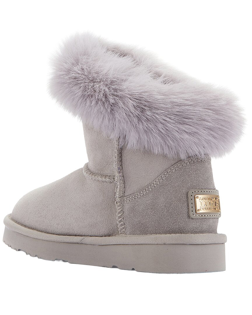 Australia Luxe Collective Australia Luxe Collective Kids Foxy Short Sheepskin Boot