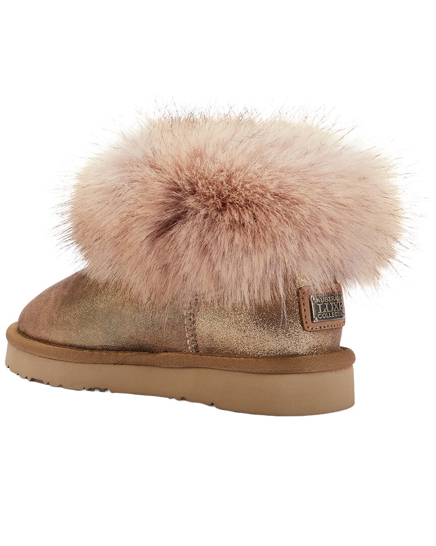 Australia Luxe Collective Australia Luxe Collective Kids Foxy Ultra Short Sheepskin Boot