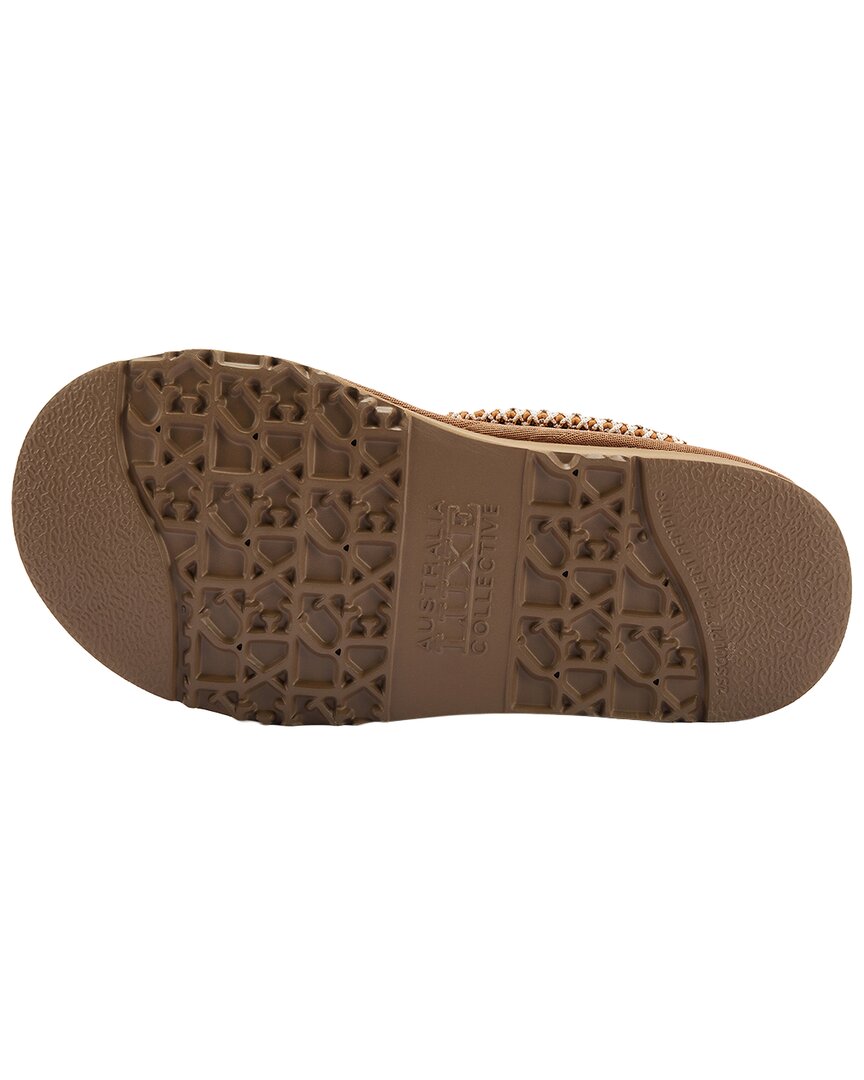 Australia Luxe Collective Australia Luxe Collective Kids Outback Braid Sheepskin & Cowskin Slipper