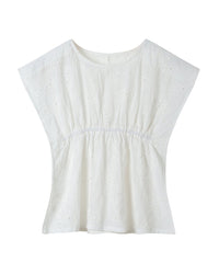 Andy & Evan Eyelet Caftan Cover-Up