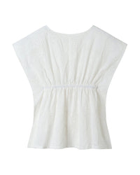 Andy & Evan Eyelet Caftan Cover-Up