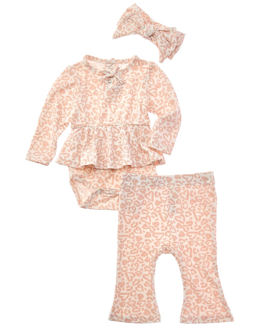 Rachel Zoe Rachel Zoe 3Pc Brushed Rib Pant Set