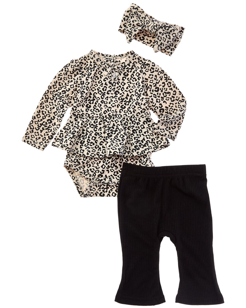 Rachel Zoe Rachel Zoe 3Pc Brushed Rib Pant Set