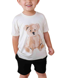 Bums & Roses Bums & Roses Bear Hugs Short Sleeve T-Shirt & Short